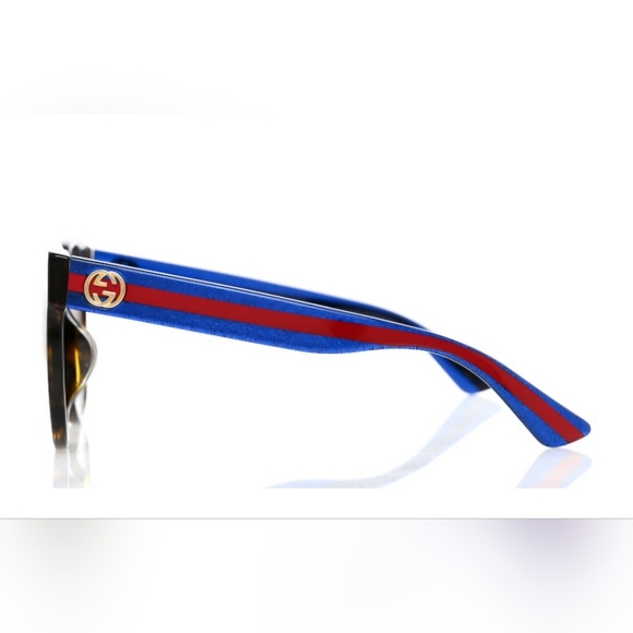 ❌️SOLD❌️🎉Gucci 00G5S Acetate Round Web Sunglasses Unisex - Picture 8 of 11